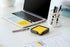 Post-it Note Holder, 3x3 in, Gray, 1 Notes Holder/Pack (ED-654-G)