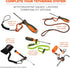 Hand Tool Attachment Slips, Easy Slide On Design, Connects to Tool Lanyards, Variety Pack, 4-Pack