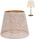 Generic Metal Lamp Shade for E27 E26, Flower Shadow Lampshade, Hollow Out Design