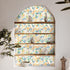 Floral Peel and Stick Wallpaper Removable Contact Paper for Nursery Home Decorations 17.7in x 118in
