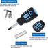 Magnetic Tip Phillips Screwdriver, 6mm Dia 4.2" Long CR-V Cross-Head Nut Driver with Cushion Grip Handle for