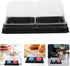 100pcs Packaging Double-compartment Bakery Boxes for Mooncakes, Cheesecake, Tiramisu, and Mousse Desserts Mini Cake
