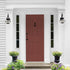 1 Glidden Total gal. Sweet Spiceberry/Red Semi-Gloss Exterior Paint with Primer