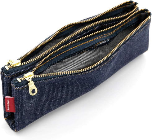 Luddite LDD-BNPN-102 Radite Bendi Pencil Case, Nep Denim