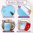 Yinder 24 Pcs Inspirational Sticky Notes with Lines, Cute Motivational Sticky Note Pad Gifts for Coworkers