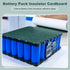 Electrical Insulating Adhesive Paper, 0.2mm Thickness, 200mm Width, 9.9 ft Length, Green Battery Pack Insulator Film