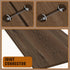 10 PCS Countertop Joint Connectors, Counter Top Fasteners Bolt, Butcher Block Fasteners Draw Bolts for Furniture