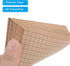 PATIKIL 3 x 3 Inch Lined Grids Sticky Notes, 12 Pads/Pack, 960 Sheets, Adhesive Memo Post for Office