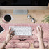 VSOJSOJKE Set, 31.5 11.8 inch 3:5-6 Gaming Mouse Pad Large Gaming Mouse Pad+Keyboard Wrist Rest+Mouse Wrist