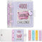 Mafegu Mini Money Saving Binder with 25 Envelopes, $1000 Savings Challenge Book, Portable