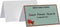 C-Line Small Name Tent Cards, White, Scored, 2 x 3.5-Inches, 160-Count