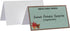 C-Line Small Name Tent Cards, White, Scored, 2 x 3.5-Inches, 160-Count