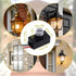 BTFO 3pcs 100-277V 9 Photocell Sensor, Waterproof Dusk to Dawn Light Control Switch Sensor with Wire Caps for Outdoor