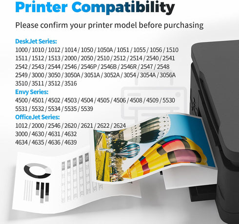 Remanufactured Ink Cartridge Replacement for HP 61 Black Ink Cartridge 61XL for HP61 HP61XL for 4500 5535 5530 5534