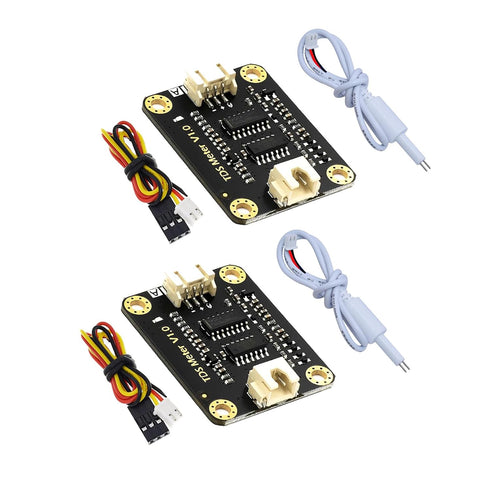 Gikfun 2PCS TDS Sensor Water Conductivity Meter, 0-1000ppm Analog Output Sensor Module