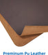Leather Desk Pad Protector, Non-Slip PU Leather Mouse Pad, Large Waterproof Desk Mat for Office/Home