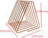 7 JIARI Decorative Book Organizer Magazine Holder, Desktop File Sorter Organizer Bookshelf Bookends Book End