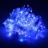 3.5M/11ft 96 LED Blue Linkable Fairy Curtain String Light with 8 Modes Functional Controller for Indoor/Outdoor/Party/Wedding/Christmas Decor by Lainin