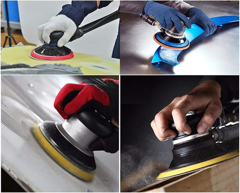 PSA Sanding Pads for Dual Action Air Sander, 5 Inch