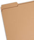 Smead Fastener File Folder, 1 Fastener, Reinforced 1/3-Cut Tab, Letter Size, Kraft, 50 per Box