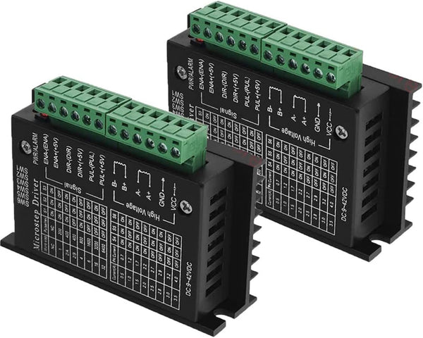 2PCS Stepper Motor Driver Controller - for Nema 17, 23, 14, TB6600 CNC Controller 4A