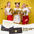 Jetec 100 Pcs #10 Colorful Business Mailing Envelopes with Gold Border and Stickers for Graduation Wedding Invitations