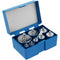 8 PCS Calibration Weights 1000g, Gram Scale Weight Set with 10g, 20g, 50g, 100g, 200g, 500g, and Tweezer