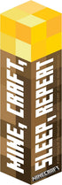 Eureka Minecraft Bookmarks, 36 Pieces for Students and Teachers, 2" x 6" Each