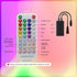 SP611E Bluetooth Music LED Controller for WS2812b WS2811 RGB Chasing Color LED Strip, APP/IR Remote Control