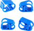 5 Pcs Plastic Tubing Clamps - Adjustable Tube Clamp Shut Off Hose Clamp for Laboratory