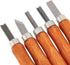 5 Pcs Wood Carving Knife Set, HSS Blades and Quality Wood Handle for DIY Sculpture