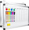 EAONE Magnetic Chore Chart & Whiteboard for Kids/Adults, 16x12, Double Sided Dry Erase Chore Board for Wall