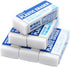 M&G 12 Pack Small Rectangular Erasers - Rubber Erasers for Kids, Pencils, School Students, Office Drawing