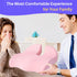 Tailbone Seat Cushion for Office Chair, Large Thick Seat Cushion for Pain Relief, Sciatica & Back Support, Memory Foam