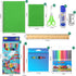 Geyoga 204 Pcs School Supplies for Kids, Bulk Back to School Supply Kit with Notebook, Crayon, Pencil, Scissors, Ruler