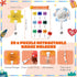 ReliThick 20 Set (10 Employee Appreciation Gifts Bulk, Puzzle Badge Reel with Thank You Cards, Retractable ID Badge