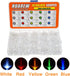 HUAREW 500 3mm 5mm Pcs Clear LED Light - & Emitting diode led kit for Science Project Experiment(Multicolor)