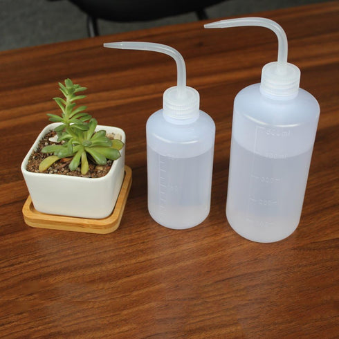 250ml + 500ml Plastic Safety Wash Bottle, Narrow Mouth, 8 Pack (Each Size 4)
