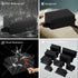 Junction Box Waterproof IP65 ABS Plastic Electric Project Enclosure Black with Fixed Ear (Pack of 2) 3.26"x 2.28"x 1.29"