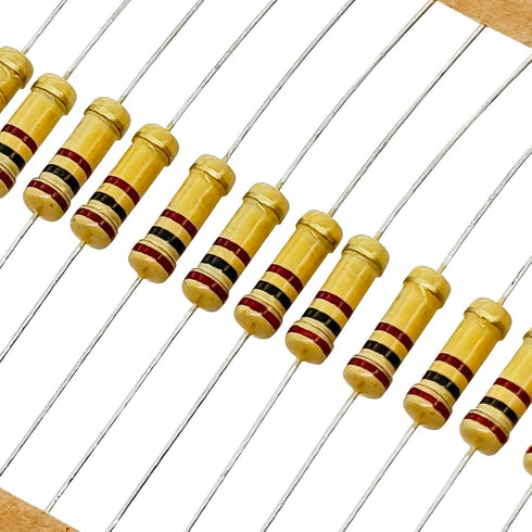 1120Pcs 56 Values 1W ±5% Carbon Film Resistor Kit - Electrical Electronics Small Resistors Pack