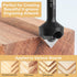 BINSTAK 90 1/4 Inch Degree V Groove Router Bit Shank, Carbide Insert Wood CNC Router Bits for Woodworking Engraving