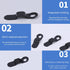 Picture Frame Fasteners, 100pcs Turn Button Hardware Clips with Screws for Photo Frame Backing