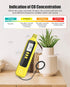 Portable Carbon Monoxide Detectors, Battery Powered Handheld Monitor Alarm Detector with LCD Display for Home/Outdoor