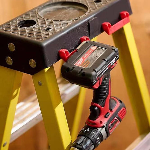 4-Pack Tape Measure Holder Racks for Efficient Tool Storage and Organization