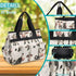 10 Cow Garden Tool Bag, Garden Tote Storage Bag with Pockets, Indoor and Outdoor Milk Cow Gardening Tool Organizer