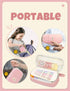 SUNEE Cute Pencil Case, Aesthetic Pen Pouch, Large Pencil Bag with Zipper, Kawaii Storage for School Supplies