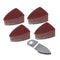 CNBTR Universal Oscillating Multitool Polishing Finger Sanding Pad Disc, Sandpaper Sheet Set