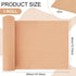 BENECREAT 11.4ftx15.7inch Cork Roll, Sandy Brown Cork Sheet, Bulletin Board Background Cork Board for Kitchen Hot Pads, Wall Decorations and DIY Crafts, 2mm Thick by BENECREAT