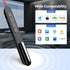 Norwii N76 Rechargeable Presentation Clicker, Long Range Wireless Presenter for PowerPoint, Black with Red Light