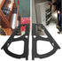1 1 Layer Shoes Drawer Cabinet Hinges, Pair Steel Black Cabinet Frame Furniture Hinge, Shoes Drawer Cabinet Hinges